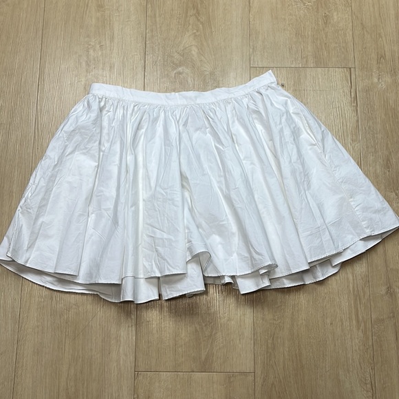 Free People Gaia Skirt white SIZE LARGE 1204 - Picture 5 of 7